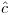 \hat{c}