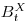 B^X_t
